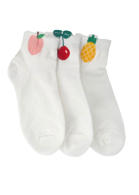 LimLim Short Fruit Socks