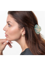 LimLim Cellulose Metallic Sea Shell Clip
