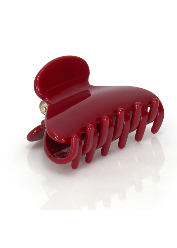 LimLim Short Luxe Clip-Crimson Red