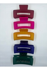 LimLim Matte Rectangle Claw Clip Collection