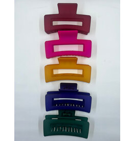 LimLim Matte Rectangle Claw Clip Collection