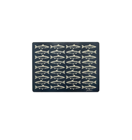 Harman School of Fish-Cork backed Placemat-Set of 4