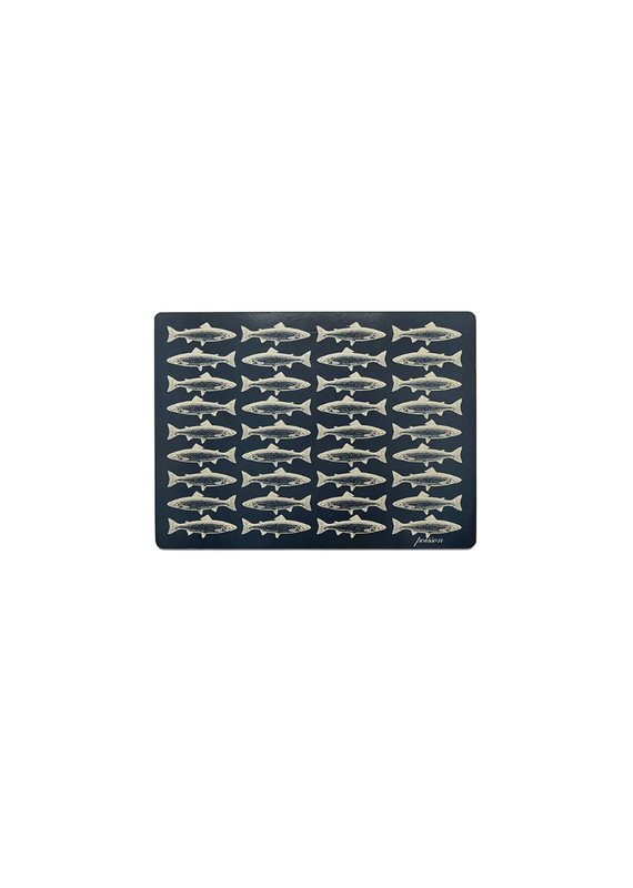 Harman School of Fish-Cork backed Placemat-Set of 4