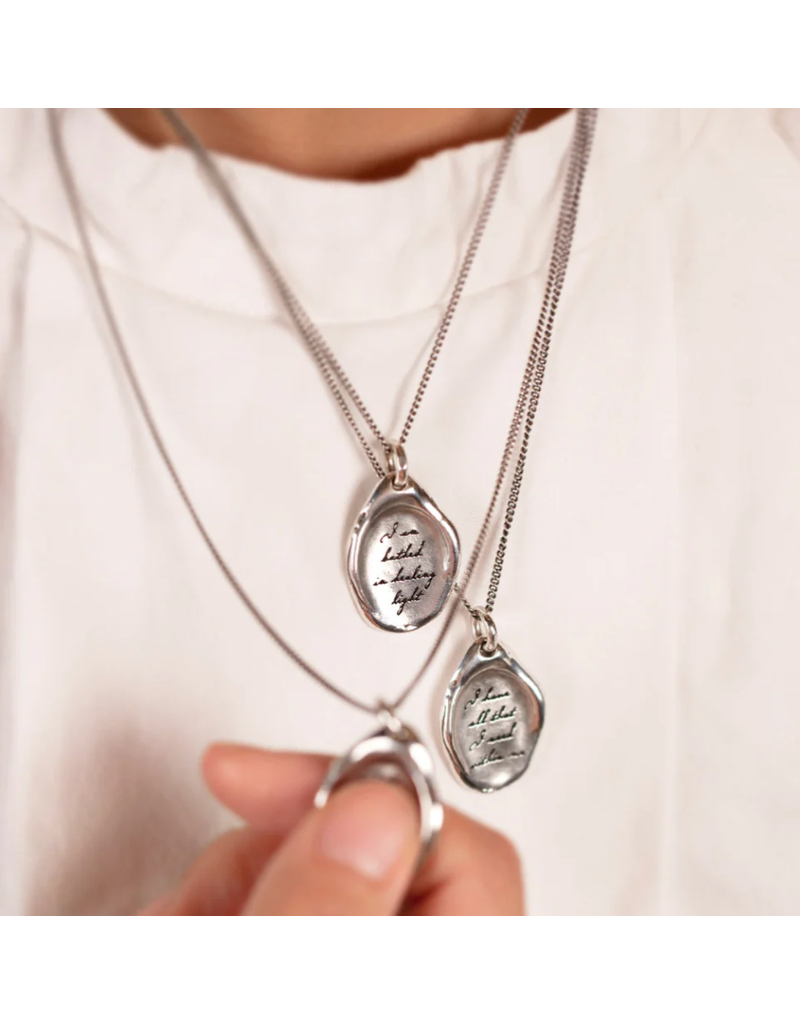 Pyrrha Pyrrha-I Will Be Here Now Affirmation Talisman