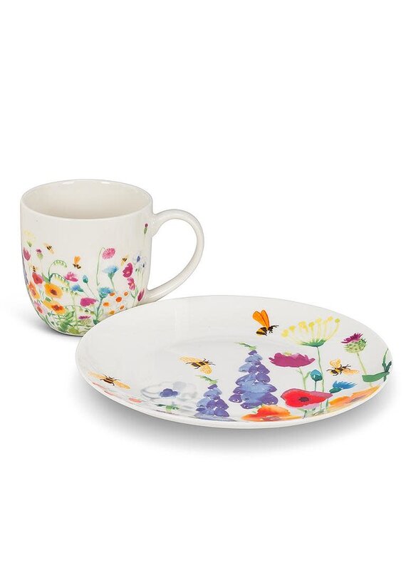 Abbott Bee Garden Small Plate-8"D