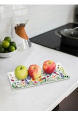 Abbott Bee Garden Large Rectangle Platter-4.5"x12"L