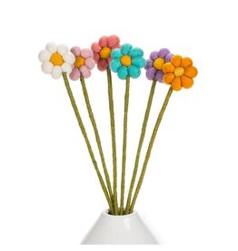 Abbott PomPom Daisy Stem-13"H