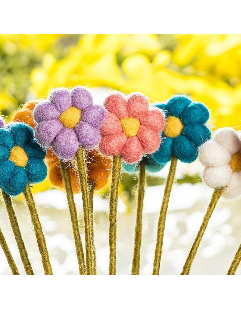 Abbott PomPom Daisy Stem-13"H