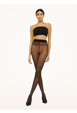 Wolford 20 Satin Touch-Black