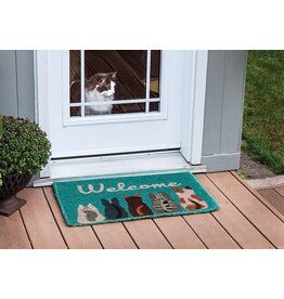 Abbott Cat "Welcome" Doormat