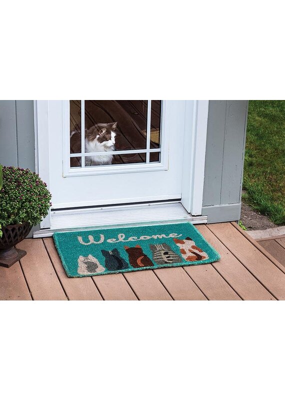 Abbott Cat "Welcome" Doormat