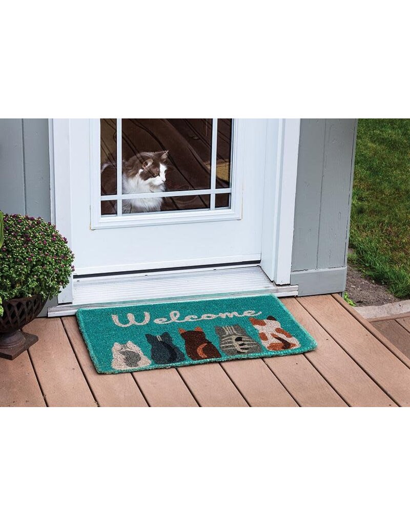 Abbott Cat "Welcome" Doormat