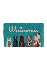 Abbott Cat "Welcome" Doormat