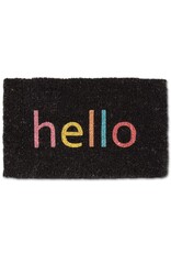 Abbott Colourful hello Doormat-18x30"L