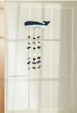 Abbott Shell Chime with WhaleSmall-12"H