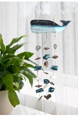 Abbott Shell Chime with WhaleSmall-12"H