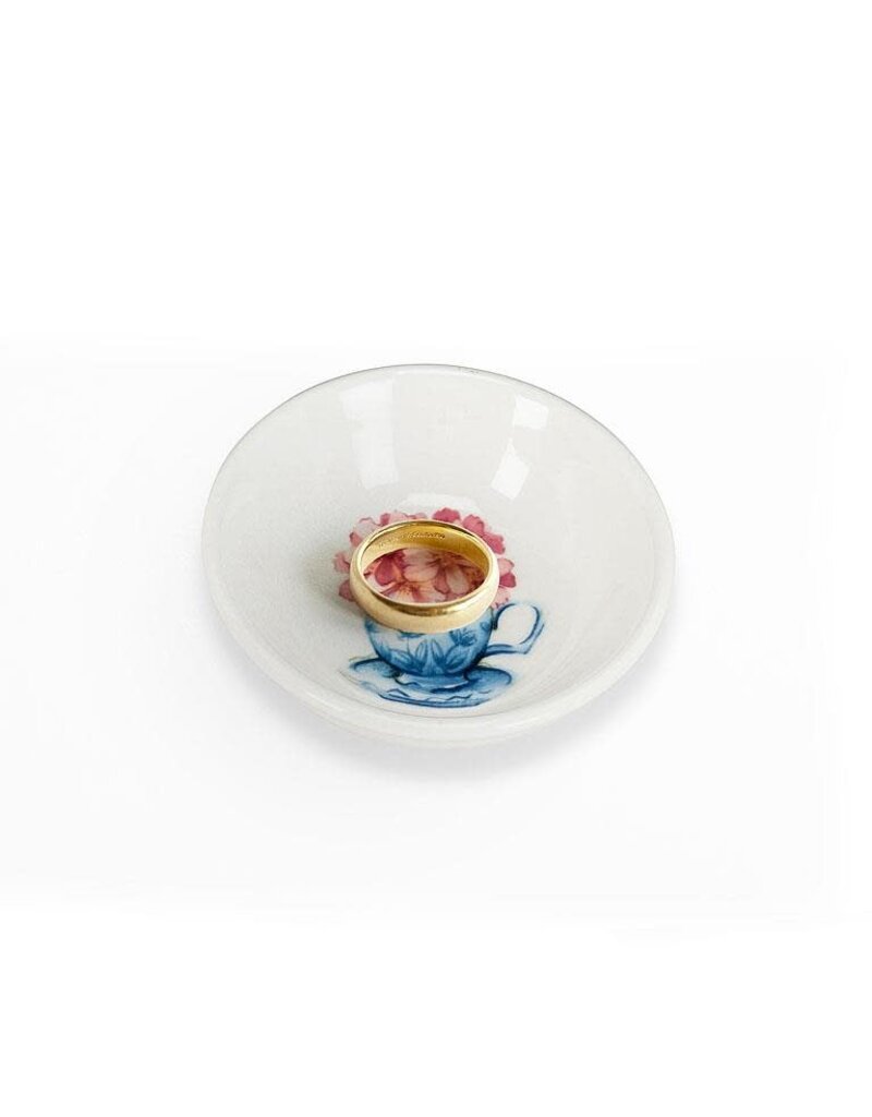 Abbott Flowers in Cup-Mini Bowl-3"D