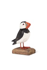 Abbott Carved Puffin on Base-Small-6.5"H