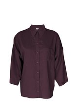 Melon Karly Shirt-Eggplant