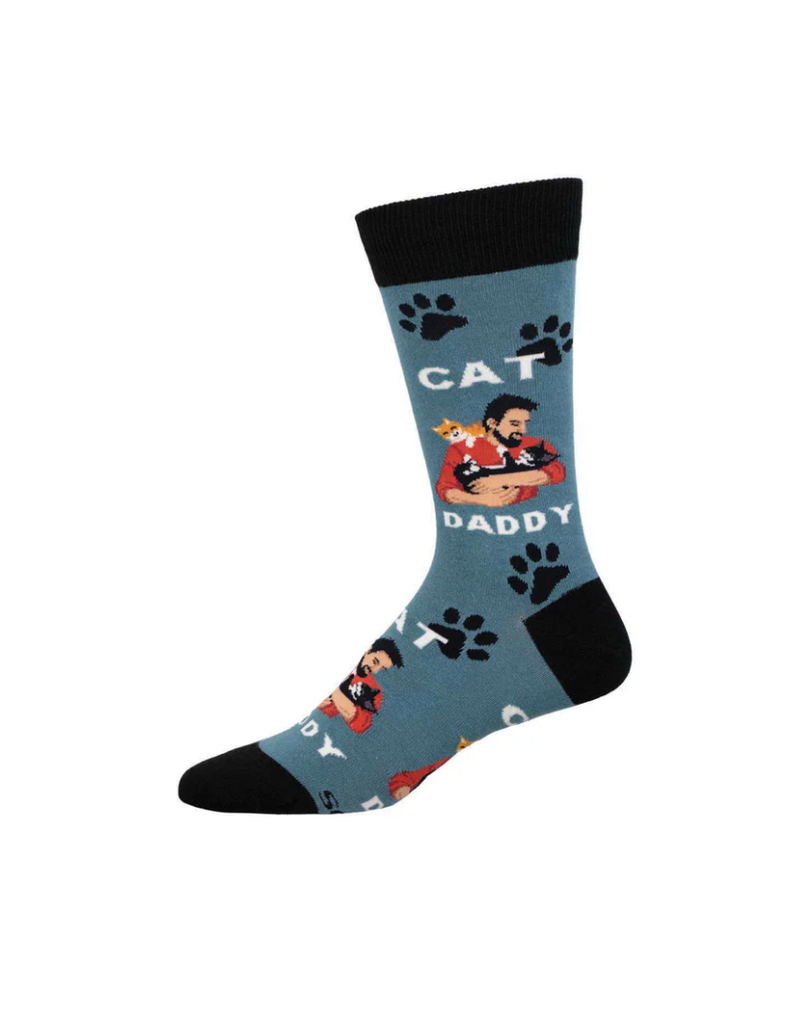 Socksmith Canada Inc Mens-Cat Daddy-Blue