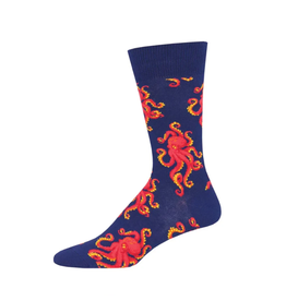 Socksmith Canada Inc Socktopus-Navy-Mens/7-12.5