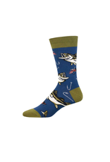 Socksmith Canada Inc Mens-All About The Bass-Navy