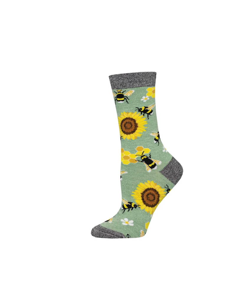 Socksmith Canada Inc Honey In The Bank-Green Heather