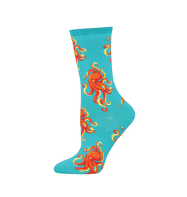 Socksmith Canada Inc Socktopus-Teal-Women's/5-10.5