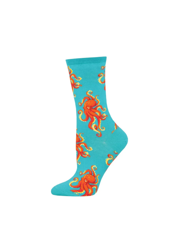 Socksmith Canada Inc Socktopus-Teal-Women's/5-10.5