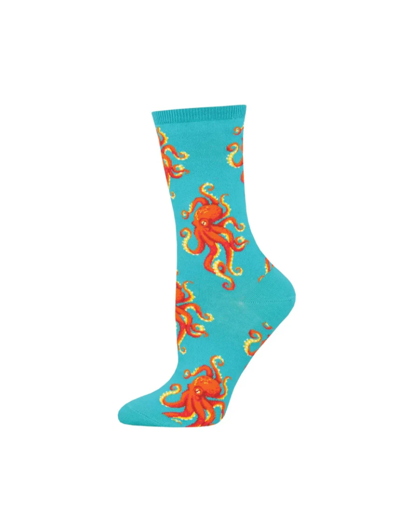 Socksmith Canada Inc Socktopus-Teal-Women's/5-10.5