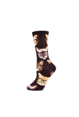 Socksmith Canada Inc Kittenster-Black/Brown