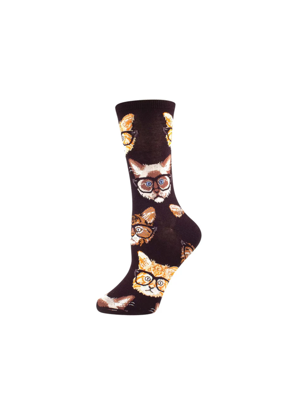 Socksmith Canada Inc Kittenster-Black/Brown