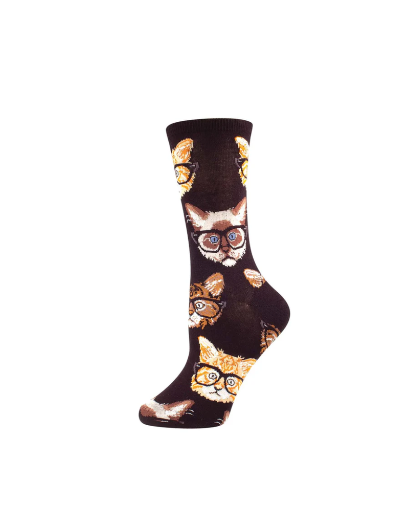 Socksmith Canada Inc Kittenster-Black/Brown