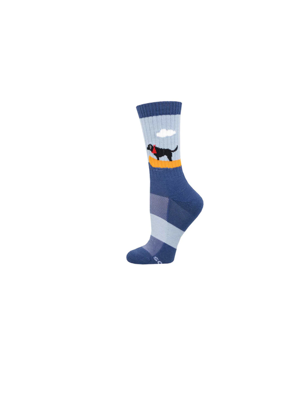 Socksmith Canada Inc Boat Dog-Merino Wool-Blue