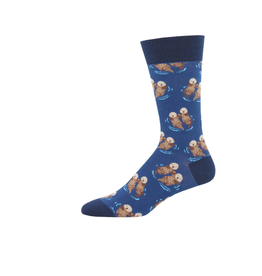 Socksmith Canada Inc Significant Otter-Blue-Mens/7-12.5