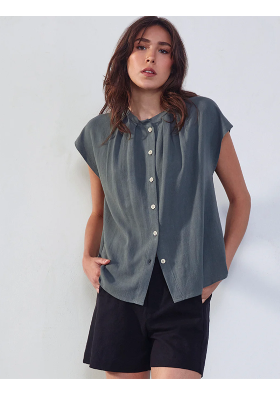 Dagg and Stacey Nigel Button Up-Ivy