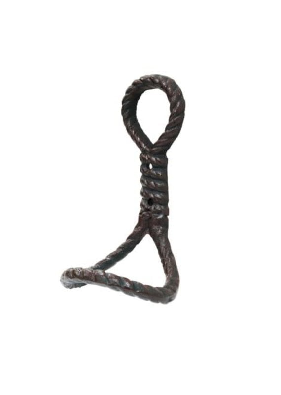 North American Country Home NACH-Large Knotted Rope Hook