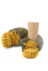 Laurentian Chief Baby Moccasin Fur Collar