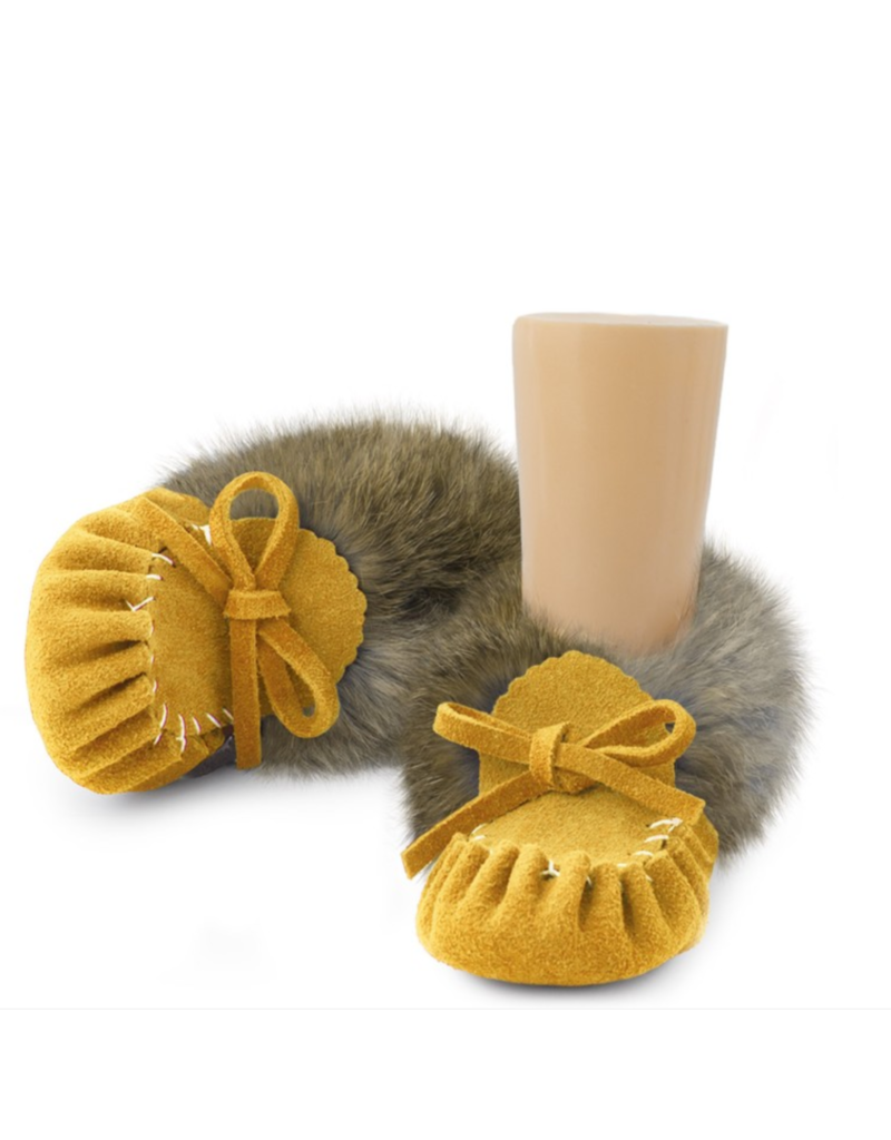 Laurentian Chief Baby Moccasin Fur Collar