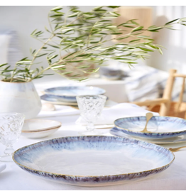 David Shaw Brisa Ria Blue Pasta/Serving Bowl