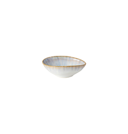 David Shaw Brisa Ria Blue Oval Snack/Dip bowl