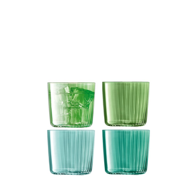 David Shaw Gems Tumbler-Assorted Jade-310ml-Set of 4