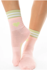 LimLim Double Trim Heart Socks