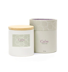 Green Ash Decor Calm-Lemon & Lavender-Crackling Wood Wick