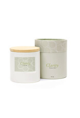 Green Ash Decor Clarity-Crackling-Patchouli, Bergamot, Cedarwood-Wood Wick