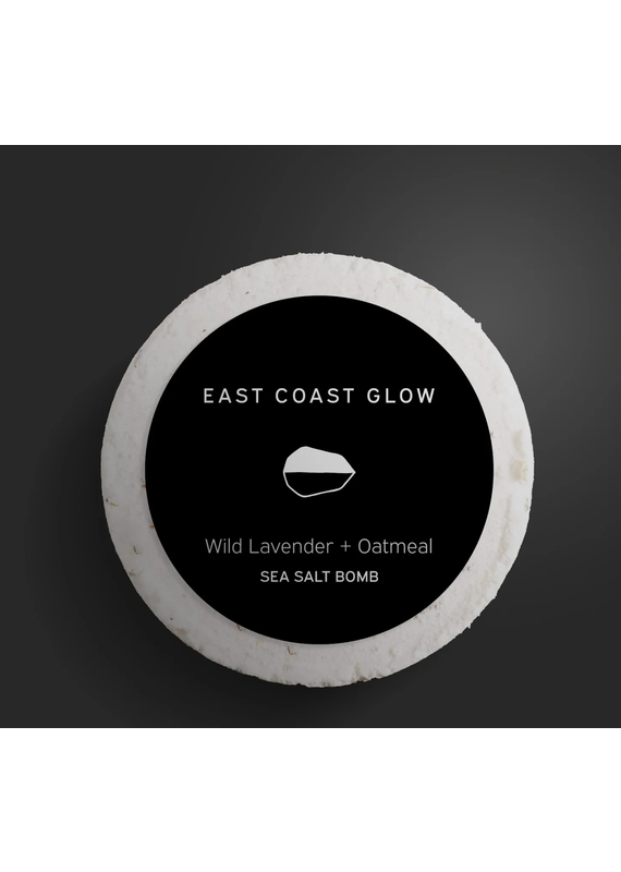 East Coast Glow Wild Lavender + Oatmeal | Salt of the Earth™ Sea Salt Bomb