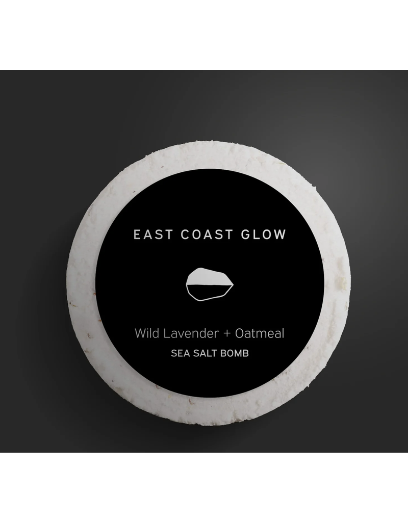 East Coast Glow Wild Lavender + Oatmeal | Salt of the Earth™ Sea Salt Bomb