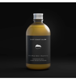 East Coast Glow Wild River Mint + Rosemary Moussed Soap – Concentrated Refill