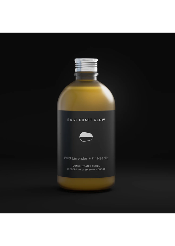 East Coast Glow Wild Lavender + Fir Needle Moussed Soap – Concentrated Refill