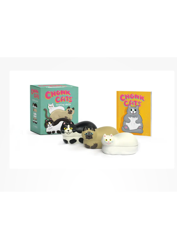 Hachette Chonk Cats-Nesting Dolls
